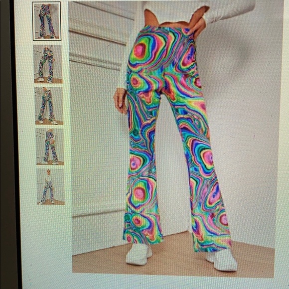 Pants - Tie Dye Flare pants